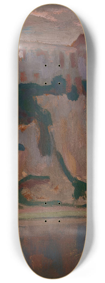 Jan Stanislawski - Tyniec at Dawn 8.25 inch art skate deck