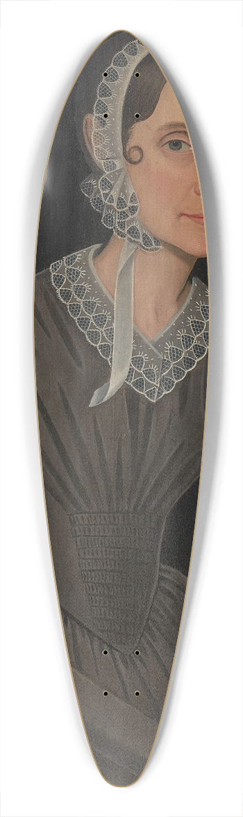 Ammi Phillips - Catherine De Cantillon Stoutenburgh (1797-1858) 39.3 inch art pintail longboard deck