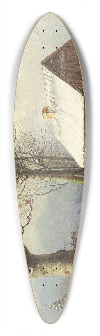 Anders Andersen-Lundby - Der hentes brnde 39.3 inch art pintail longboard deck