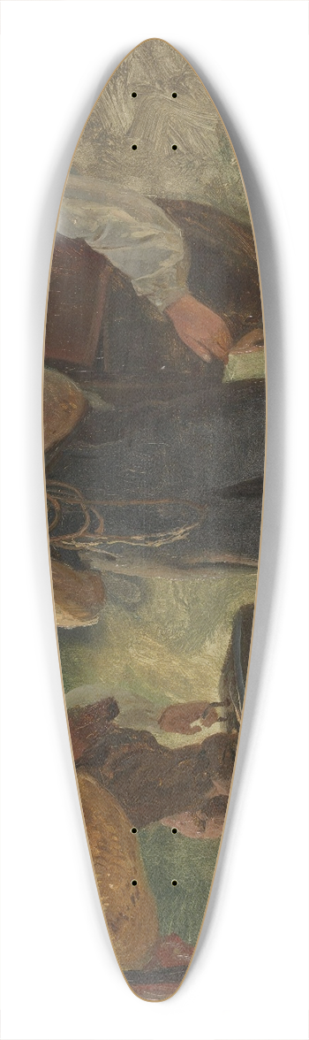 Anders Askevold - Study of carrying Farmers 39.3 inch art pintail longboard deck