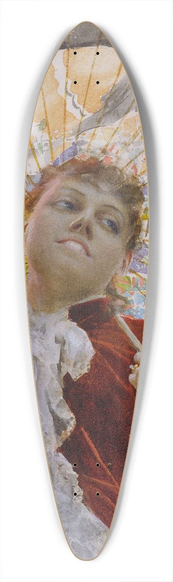 Anders Zorn - Castles in the Air 39.3 inch art pintail longboard deck