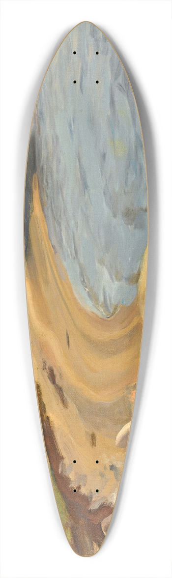 Anders Zorn - On The Beach 39.3 inch art pintail longboard deck
