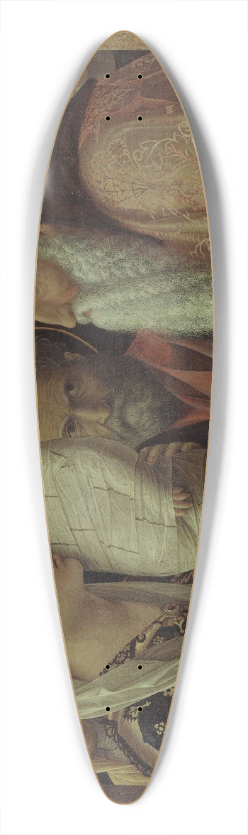 Andrea Mantegna - The Presentation 39.3 inch art pintail longboard deck