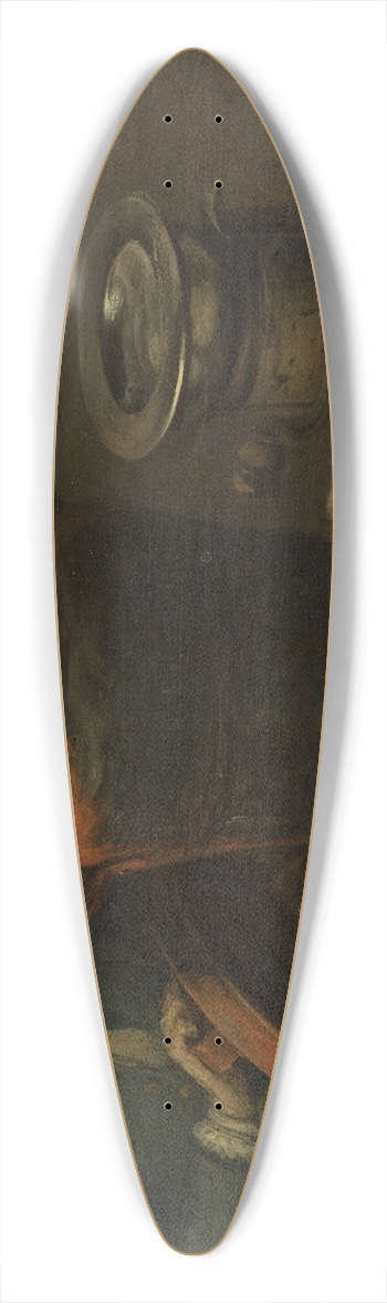 Andreas Held - Man in the kitchen 39.3 inch art pintail longboard deck