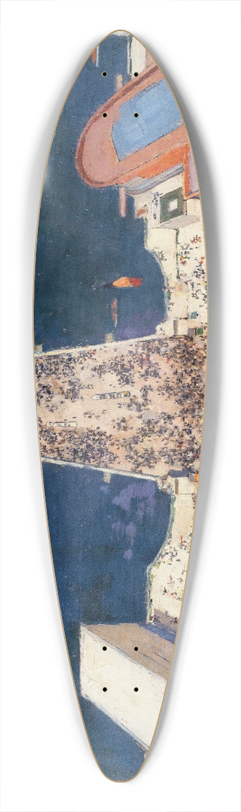 Andr Victor douard Devambez - La colline de Chaillot pendant lexposition Internationale de 1937, vue de la Tour Eiffel. 39.3 inch art pintail longboard deck