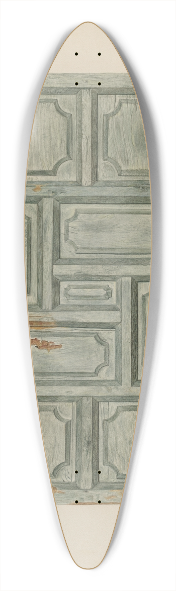 Angeline Starr - Panel Door 39.3 inch art pintail longboard deck