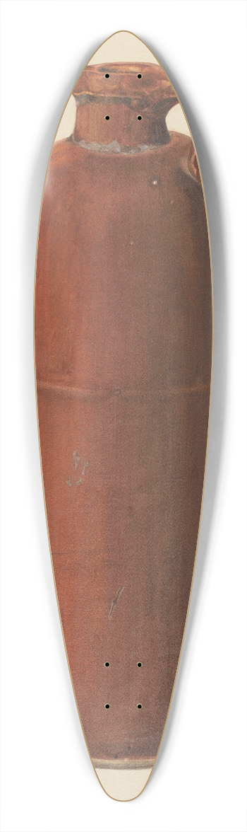 Angelo Bulone - Zoar Jug 39.3 inch art pintail longboard deck