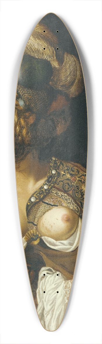 Angelo Caroselli - Omphale 39.3 inch art pintail longboard deck