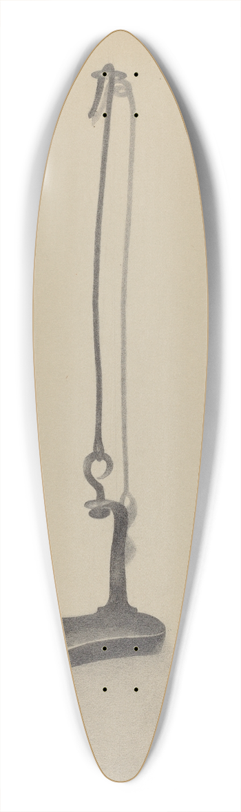 Anna Aloisi - Hanging Lamp 39.3 inch art pintail longboard deck