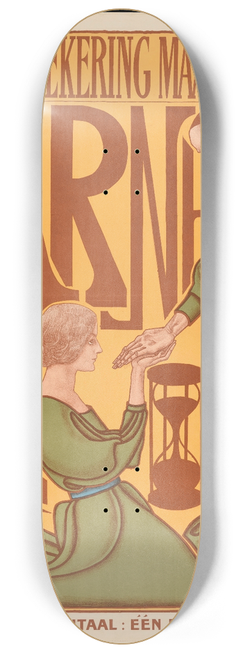 Jan Toorop - Arnhem, Levensverzekering maatschappij 8.25 inch art skate deck