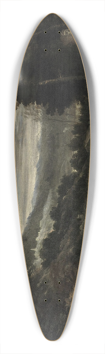 Annibale Carracci - The Return from the Flight into Egypt 39.3 inch art pintail longboard deck