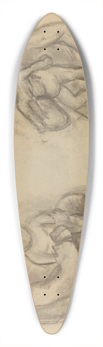 Anny Dollschein - Zwei mal Mutter mit Kind 39.3 inch art pintail longboard deck