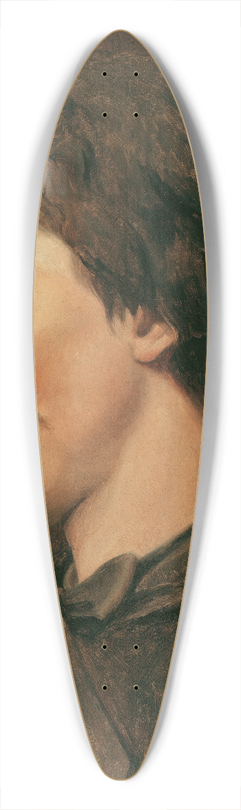 Anselm Feuerbach - Selbstbildnis 39.3 inch art pintail longboard deck