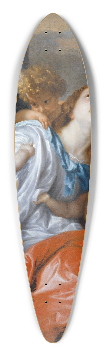 Anthony van Dyck - Charity 39.3 inch art pintail longboard deck