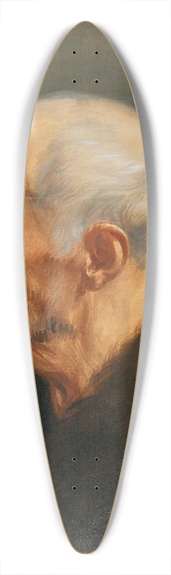 Anthony van Dyck - Head Study Of A Bearded Man 39.3 inch art pintail longboard deck