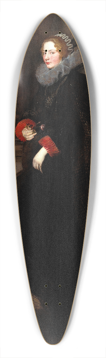 Anthony van Dyck - Marchesa Geronima Spinola 39.3 inch art pintail longboard deck