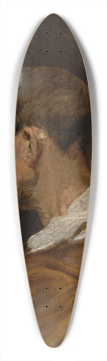 Anthony van Dyck - Study Head 39.3 inch art pintail longboard deck