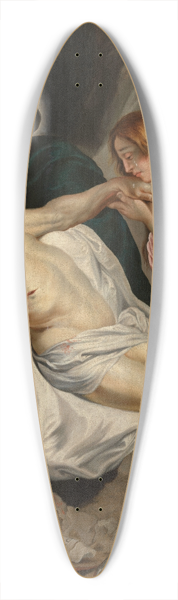 Anthony van Dyck - The Lamentation over the Dead Christ 39.3 inch art pintail longboard deck