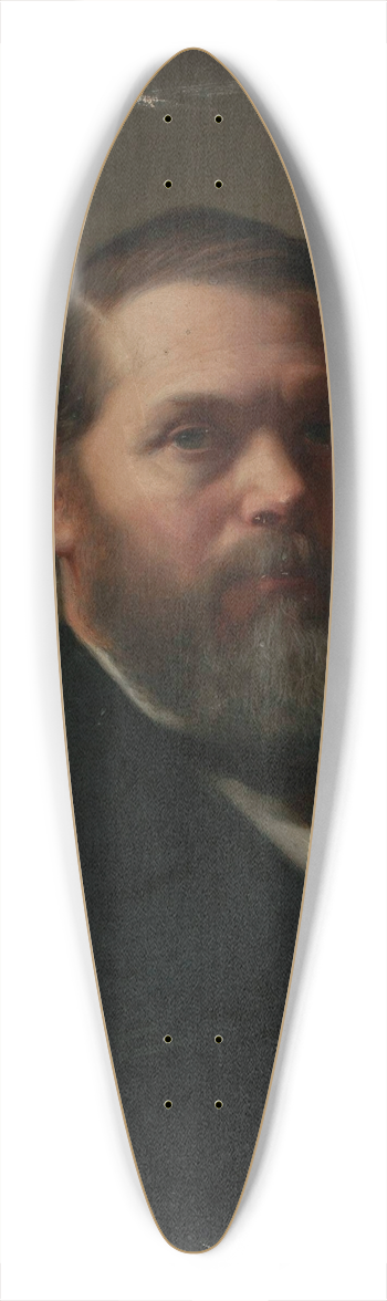 Antoni Murzynowski - Self-portrait 39.3 inch art pintail longboard deck