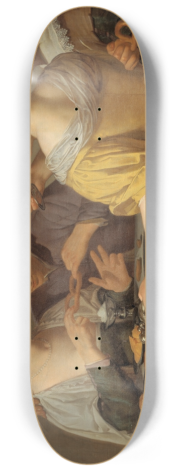 Jan Van Bijlert - Pulling of the Pretzel 8.25 inch art skate deck