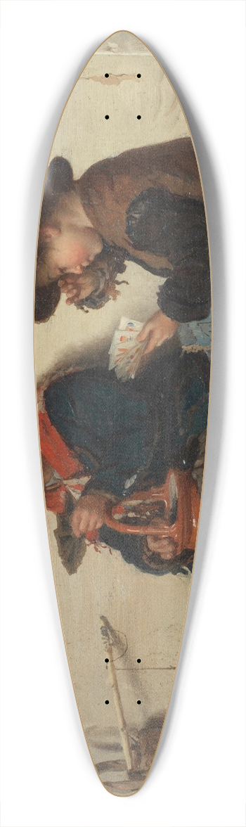 Antonio Ermolao Paoletti - The bluff 39.3 inch art pintail longboard deck