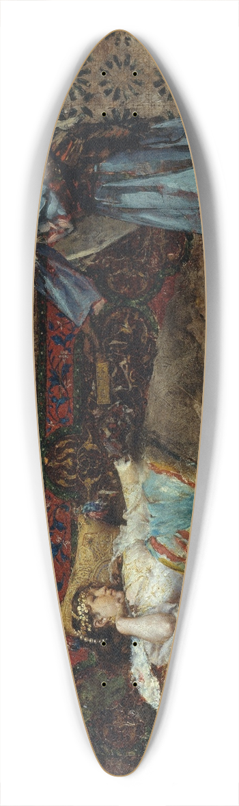 Antonio Fabrs - The Sultans Gift 39.3 inch art pintail longboard deck