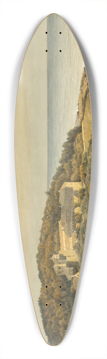Anton Perko - Lacroma in Dalmatien 39.3 inch art pintail longboard deck