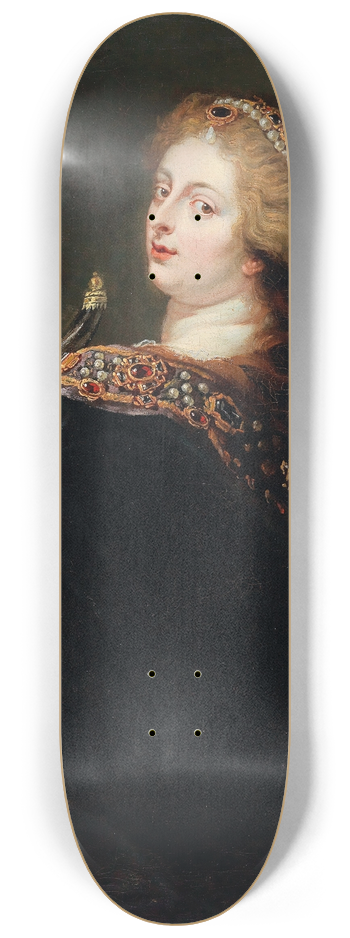 Jan Van Den Hoecke - The Delphic Sibyl 8.25 inch art skate deck