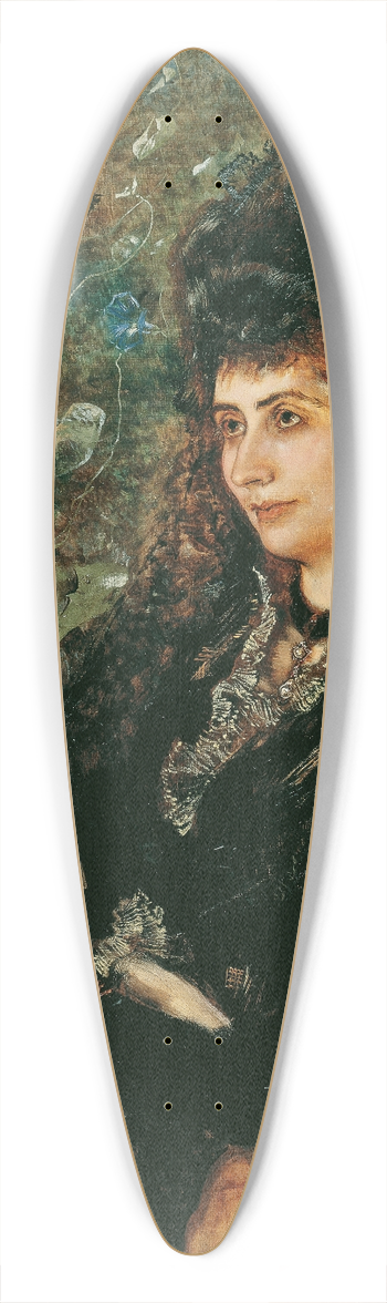 Anton Romako - Mathilde Stern, geb. Porges 39.3 inch art pintail longboard deck