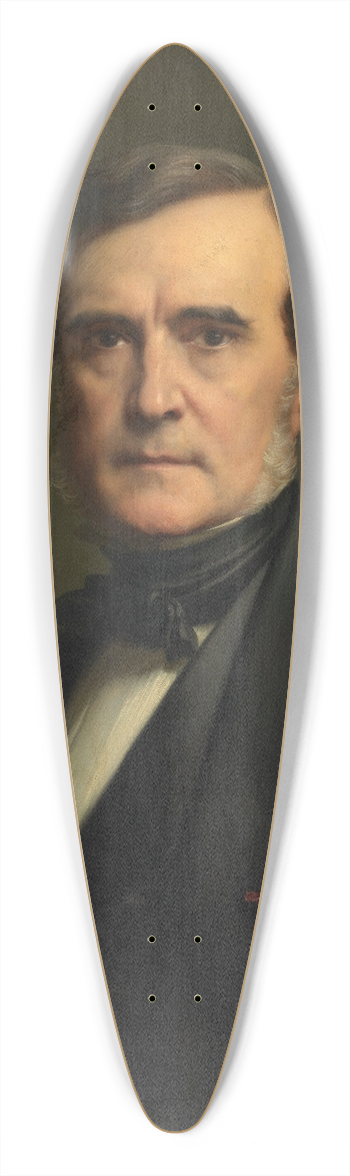 Antoon Van IJsendijck - Self Portrait 39.3 inch art pintail longboard deck