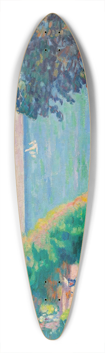 Armand Guillaumin - Saint Palais 39.3 inch art pintail longboard deck