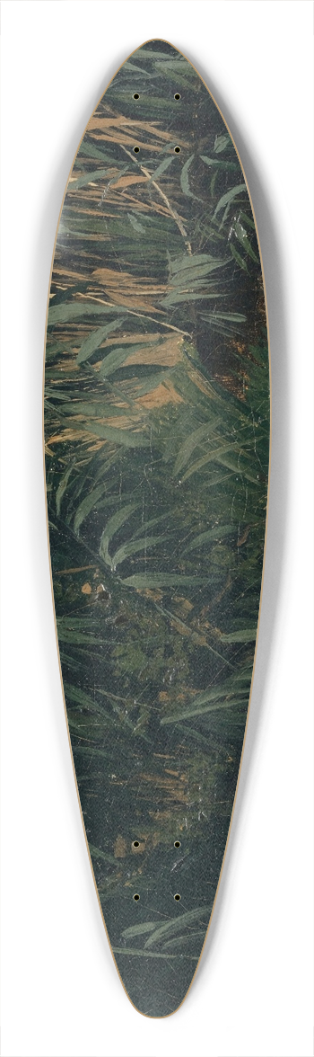Arnold Bcklin - Reed 39.3 inch art pintail longboard deck