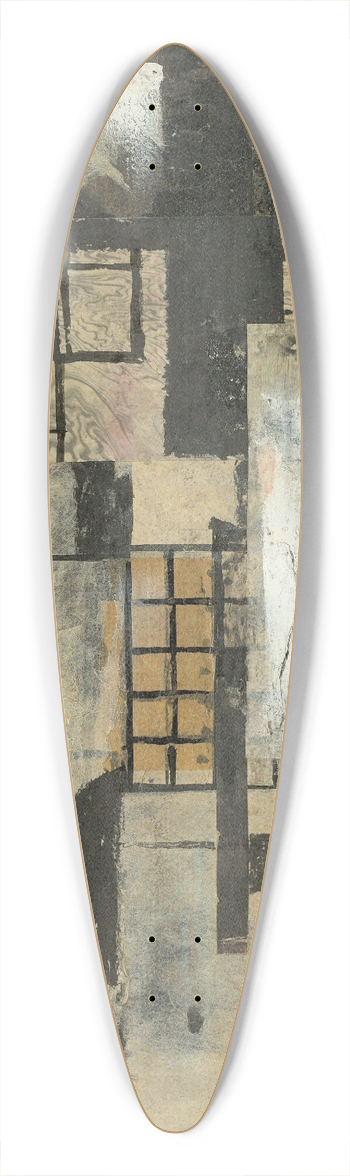 Arnold Topp - Hfe der Mietskasernen 39.3 inch art pintail longboard deck