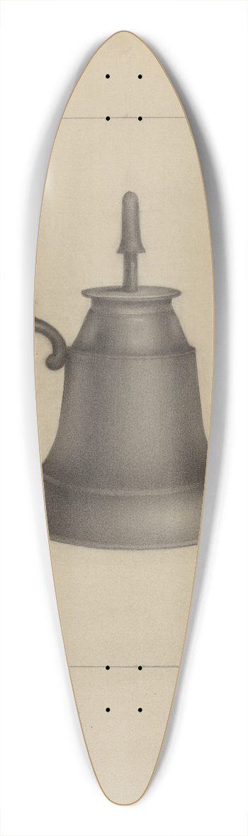 Arsen Maralian - Lamp 39.3 inch art pintail longboard deck