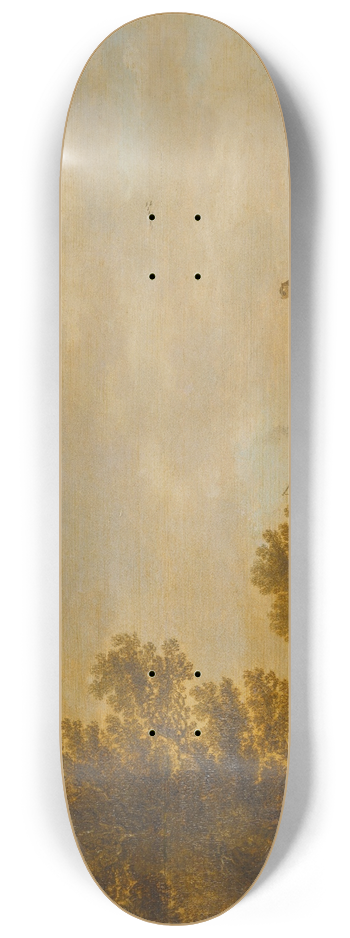 Jan van Goyen - Landscape with Tavern 8.25 inch art skate deck