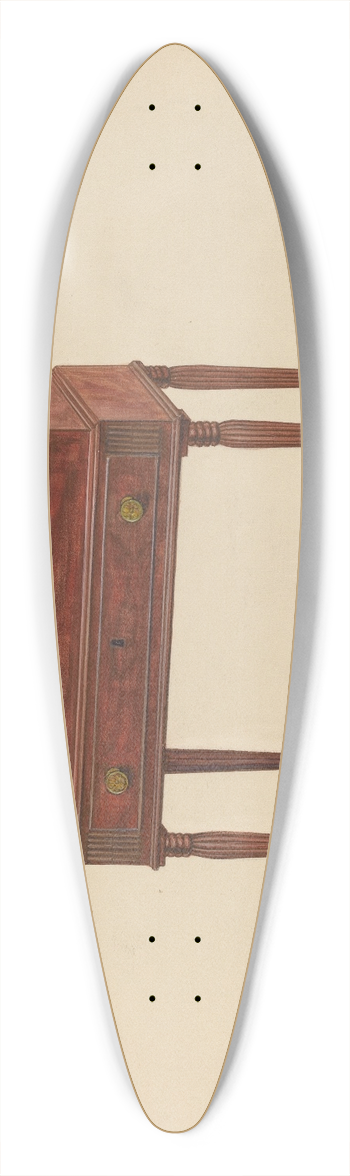 Arthur Johnson - Box Desk 39.3 inch art pintail longboard deck