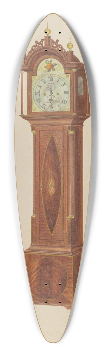 Arthur Johnson - Tall Clock 39.3 inch art pintail longboard deck