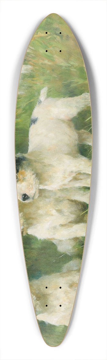 Arthur Wardle - The rising generation 39.3 inch art pintail longboard deck
