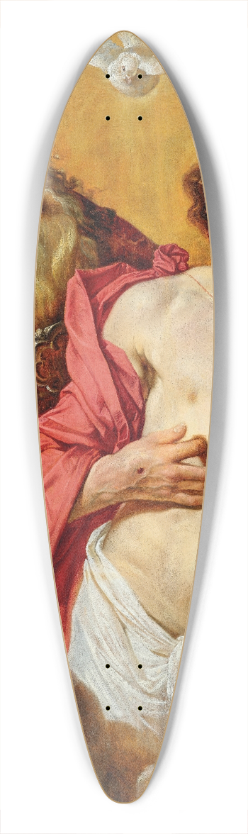 Artus Wolffort - The Holy Trinity 39.3 inch art pintail longboard deck