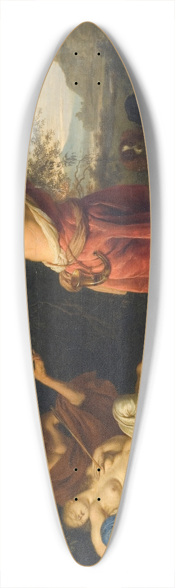Ary de Vois - Cephalus and Procris 39.3 inch art pintail longboard deck