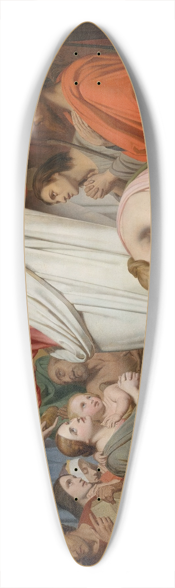Ary Scheffer - Christ Remunerator 39.3 inch art pintail longboard deck