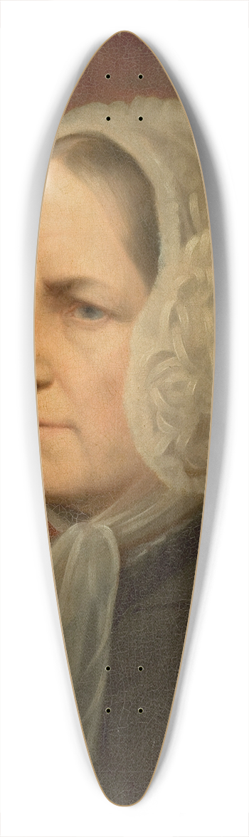 Ary Scheffer - Portrait of Ra Branicka 39.3 inch art pintail longboard deck