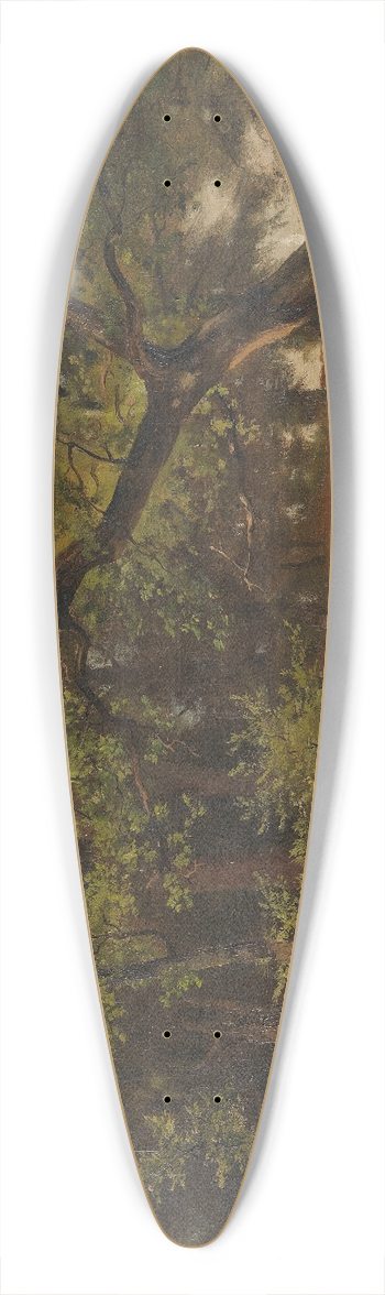Ascan Lutteroth - Landschaft bei Aumhle 39.3 inch art pintail longboard deck