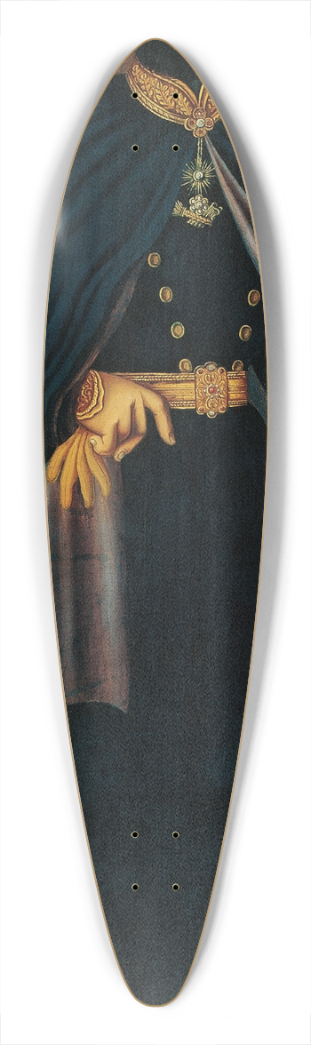 Athanasios Karantzoulas - Sultan Mahmud II 39.3 inch art pintail longboard deck