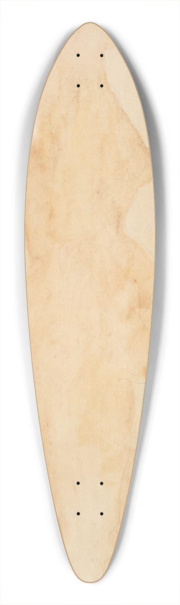 Auguste Rodin - Nude Standing, SideView 39.3 inch art pintail longboard deck