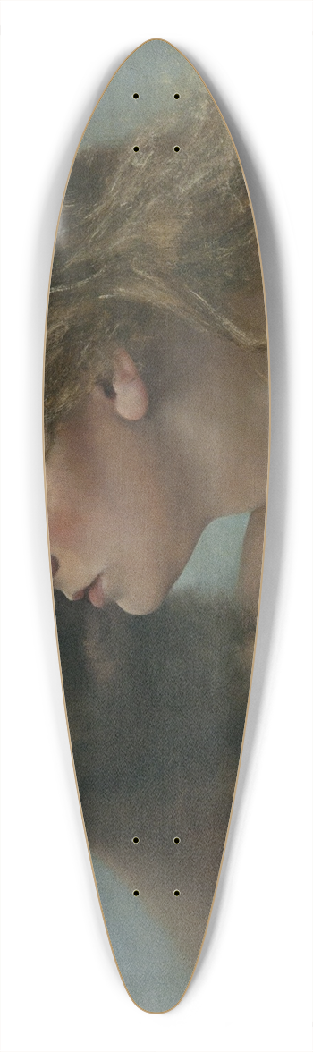 August Hagborg - Magnetism 39.3 inch art pintail longboard deck