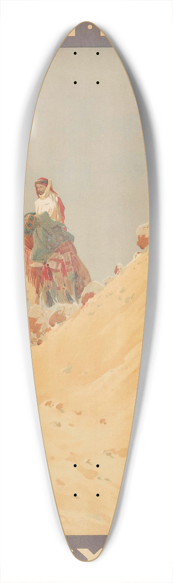 Augustus Osborne Lamplough - LEGYPTE A 4 JOURS DE PARIS 39.3 inch art pintail longboard deck