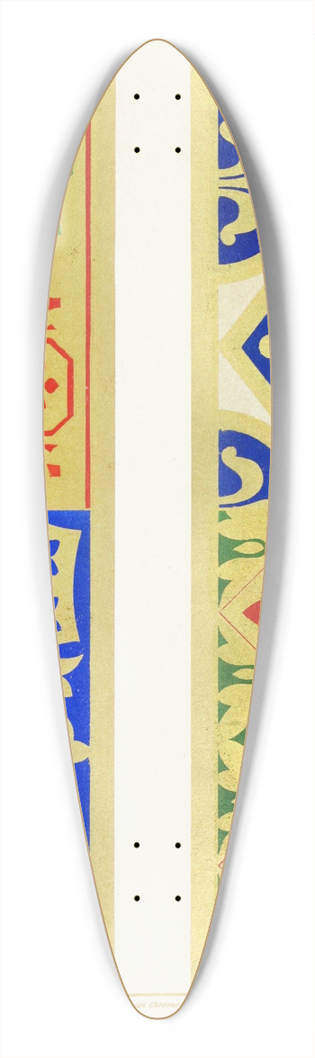 Augustus Pugin - Patterns for Stoles and Maniples 3 39.3 inch art pintail longboard deck