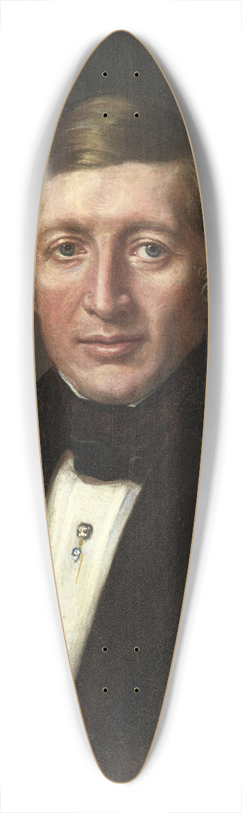 Axel Johan Fgerplan - Anders Cederstrm (1805-1885) 39.3 inch art pintail longboard deck