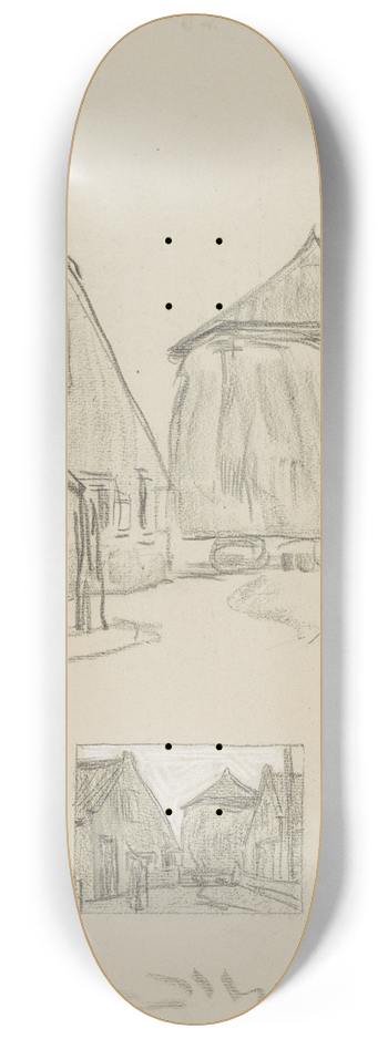 Jan Veth - Dorpsstraat 8.25 inch art skate deck